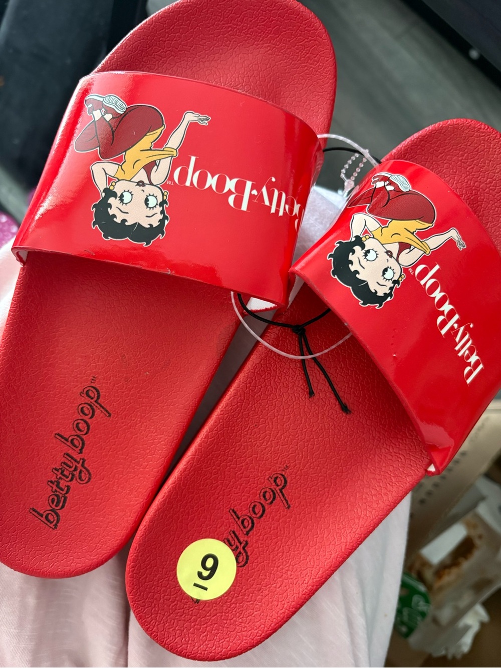 NWT Betty Boop Women’s Slide Sandals
